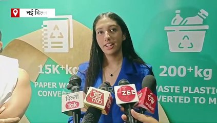 दिल्ली की 16 वर्षीय लड़की ने वेस्ट मटेरियल से बनाई सुंदर पेंटिंग्स, पर्यावरण संरक्षण का दे रही संदेश