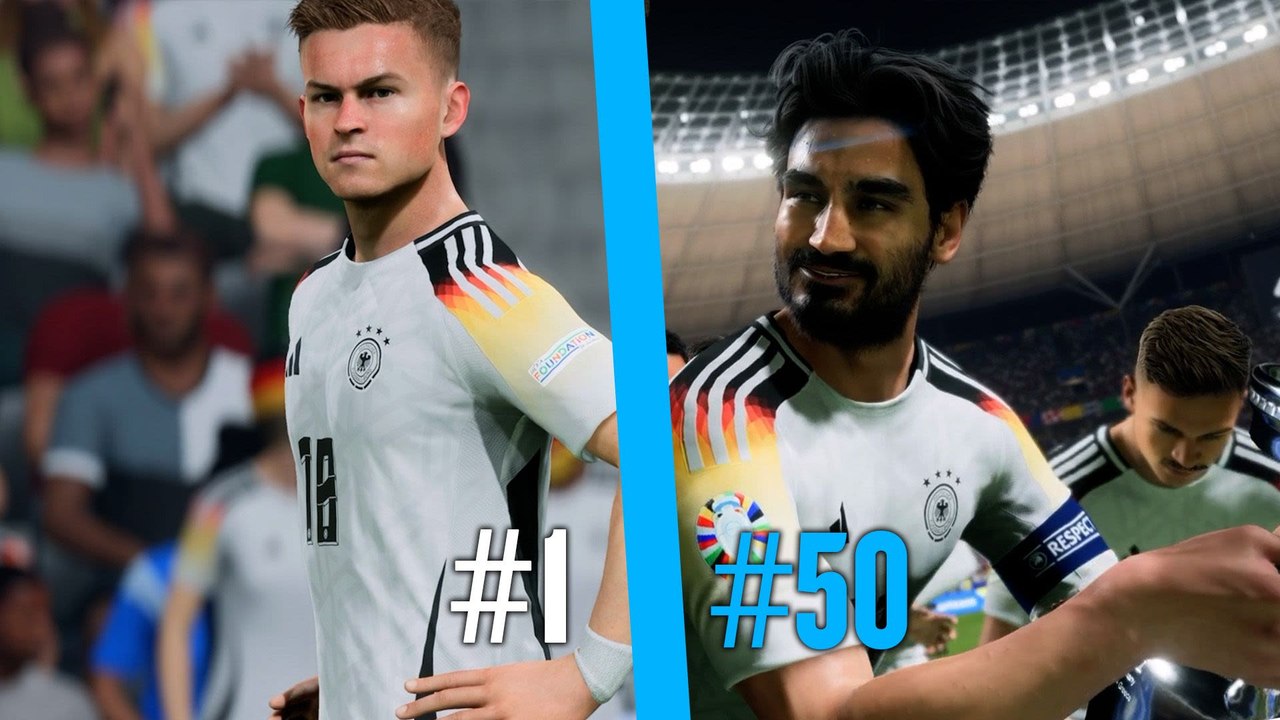Wie weit kommt deutschland bei der em? 50-fache simulation in fc 24
