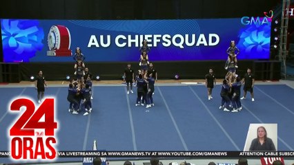 Arellano University, itinanghal na champion sa cheerdance competition | 24 Oras