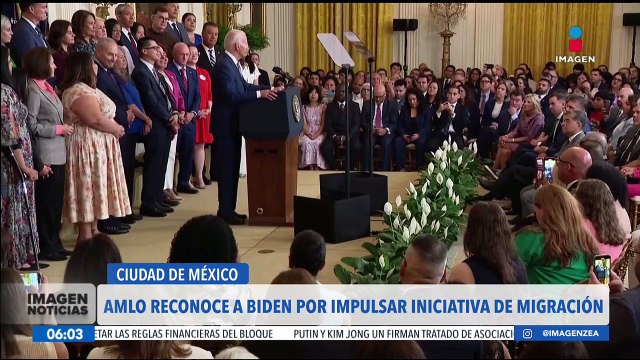 López Obrador reconoce a Joe Biden por impulsar iniciativa de migración