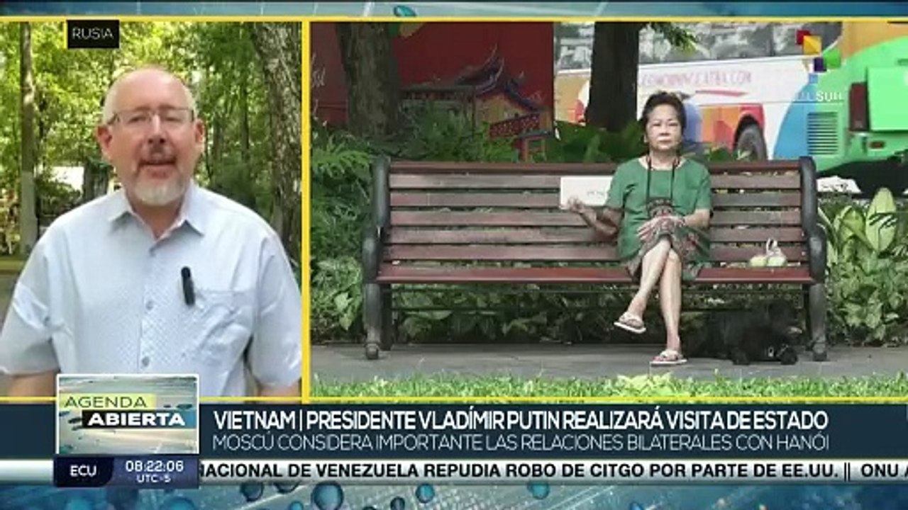 Pdte. Putin busca el desarrollo de una asociación estratégica con Vietnam