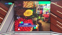 ¿Cuánto está el precio de las verduras en los mercados de Cochabamba?