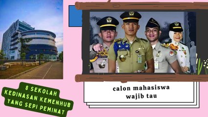 8 Sekolah Kedinasan Kemenhub yang Sepi Peminat, buat Daftar 2024 dari 22 yang tersedia