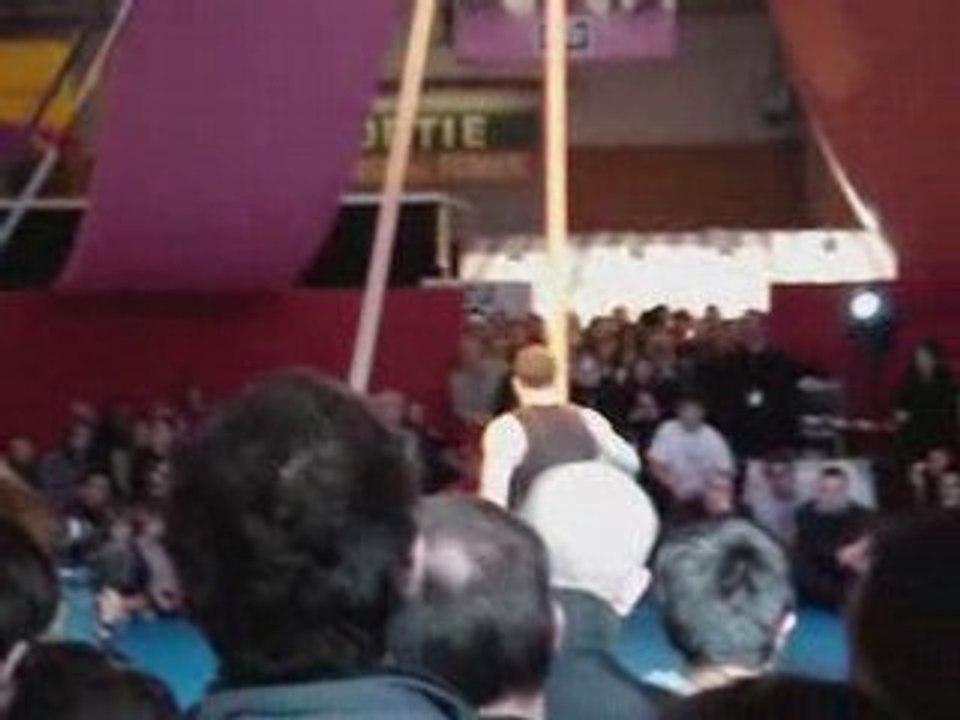 Spectacle au salon mondial du Cirque