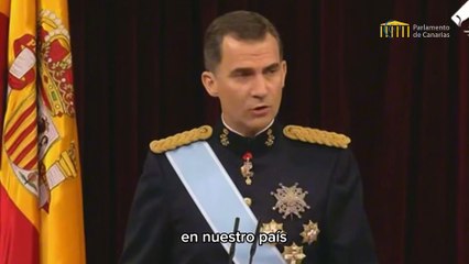 Astrid Pérez felicita a Felipe VI por sus 10 años de reinado