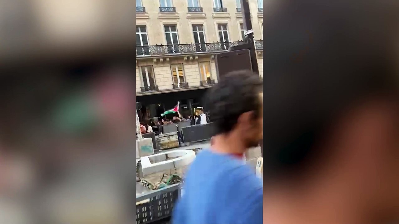 Paris protests and Surrey family tear gassed