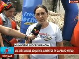 Más de mil familias adquieren alimentos en Capacho Nuevo, mcpio. Independencia del edo. Táchira