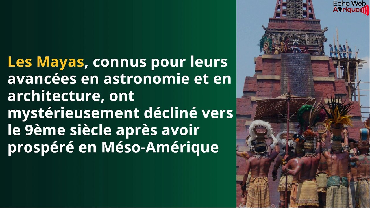 Retour sur quelques civilisations disparues