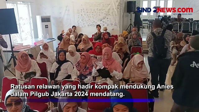 Hadiri Silaturahmi Iduladha, Anies Diminta Warga Maju Pilkada Jakarta