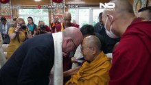 Dalai Lama recebe delegação de congressistas norte-americanos na Índia