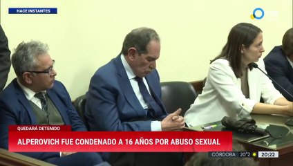 Скачать видео: Alperovich fue condenado a 16 años de prisión