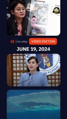 Today's headlines: Sara Duterte, Alice Guo, West Philippine Sea | The wRap | June 19, 2024