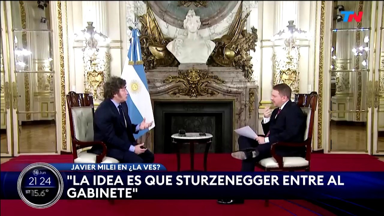 Mieli habló de un gabinete sólido y la incorporación de Sturzenegger: "Nadie le va a tocar el culo a Caputo"