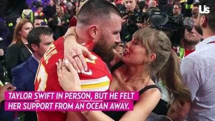 Travis Kelce Subtly Reacts to Taylor Swift Watching Chiefs Ring Ceremony