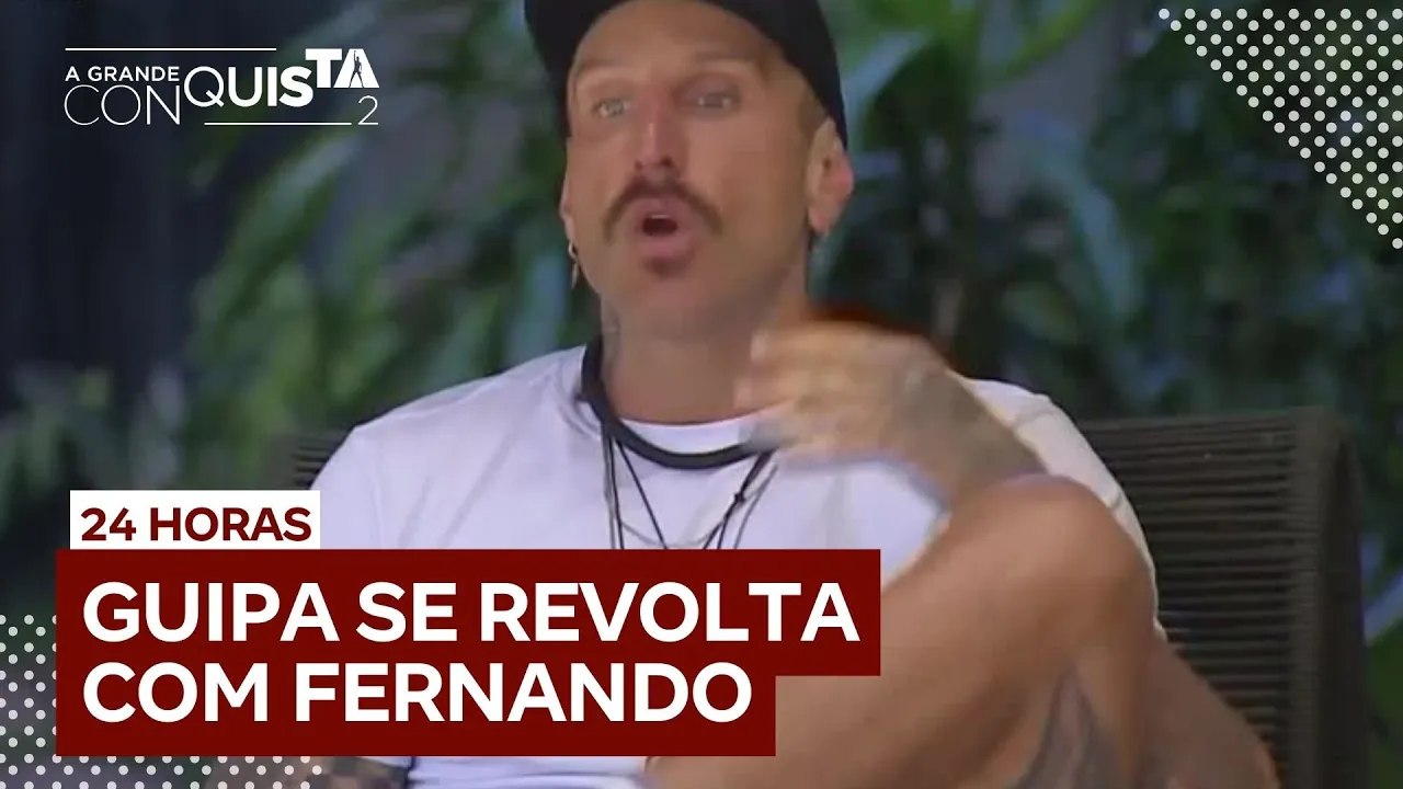 Guipa chama Fê de insignificante: ‘Não quero olhar para a cara dele’ | A Grande Conquista