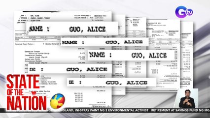PAOCC: Electric bill ng POGO Hub pati SOA, at proposal ng pa-suweldo sa housekeeping staff, nakapangalan kay Mayor Alice Guo | SONA