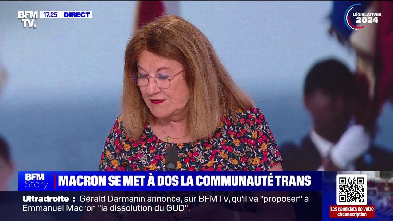 "Changer de sexe en mairie": Béatrice Denaes, co-présidente de l'association Trans Santé ne "comprend pas" les propos d'Emmanuel Macron