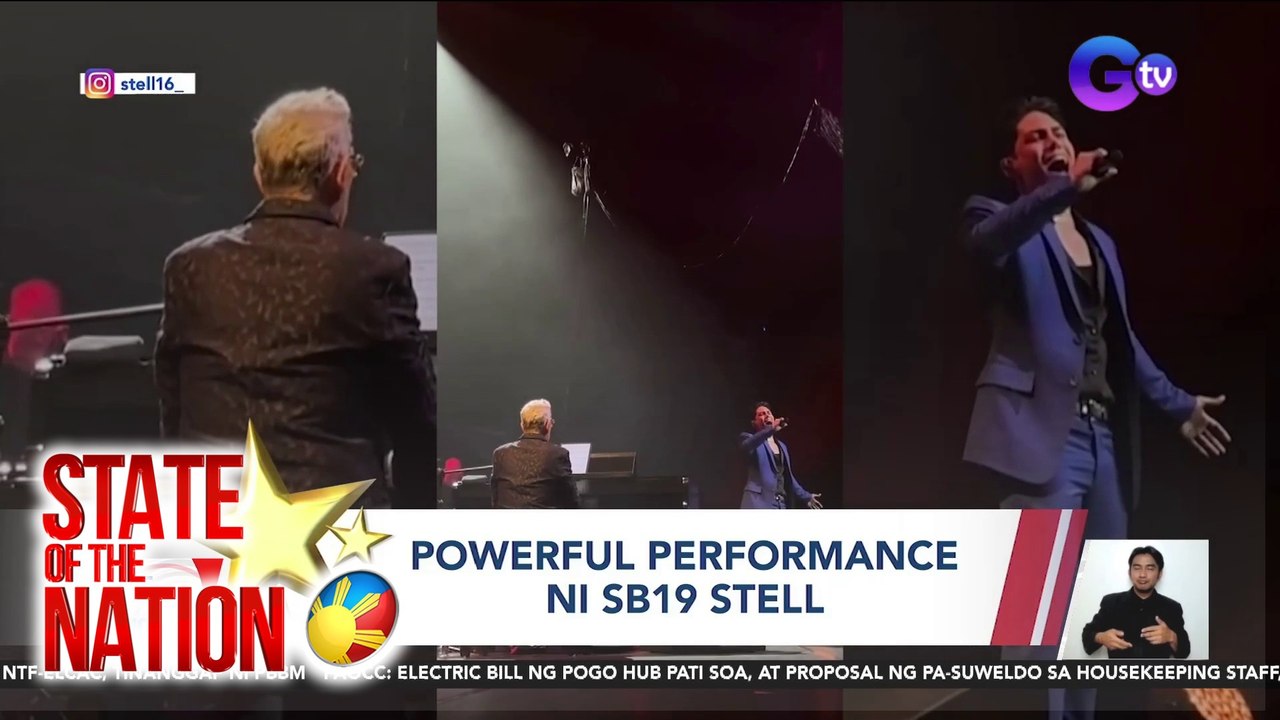 Powerful performance ni SB19 Stell | SONA