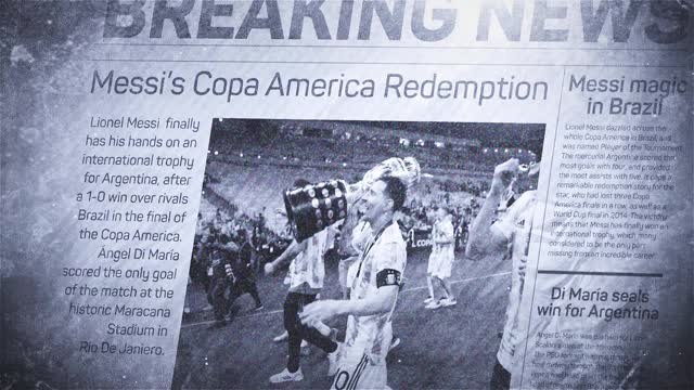 Lionel Messi's Copa America Redemption