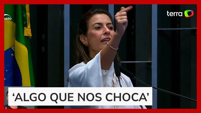 Soraya Thronicke critica teatro no Senado e desafia autora de simulação de aborto a encenar estupro