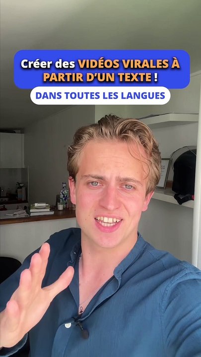 Créer des vidéos virales à partir d’un texte dans toutes les langues 