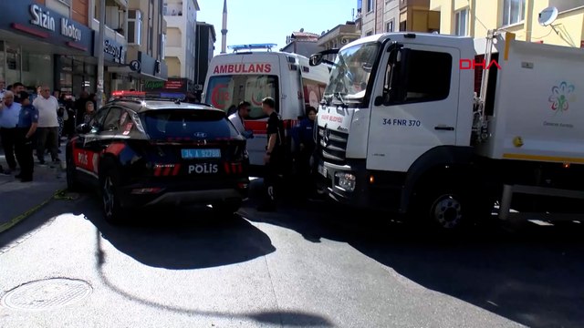 Ataşehir'de çöp kamyonunun çarptığı yaşlı kadın hayatını kaybetti