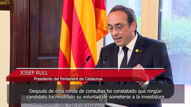 Rull convoca pleno el 26 de junio para activar el reloj de nuevas elecciones