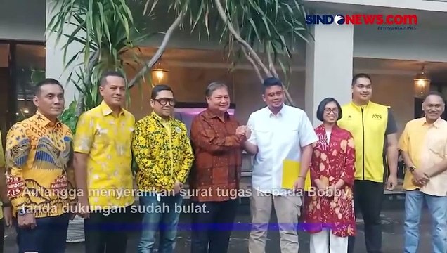 Golkar Resmi Usung Bobby Nasution Maju di Pilgub Sumut 2024