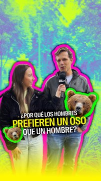 ¿Por qué los hombres también prefieren un oso que un hombre? | Bogotá