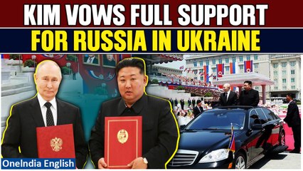 Download Video: Putin Meets Kim Jong: Russia And North Korea Claim Strategic Pact Is ‘Peaceful And Defensive’