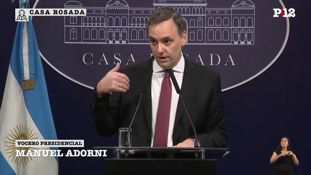 Adorni compartió cifras de la situación fiscal de la Argentina: Néstor Kirchner estaría orgulloso del gobierno de Javier Milei