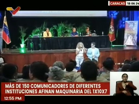 Misión Venezuela Mujer reunió más de 150 comunicadores para afinar maquinarias del 1x10x7 electoral