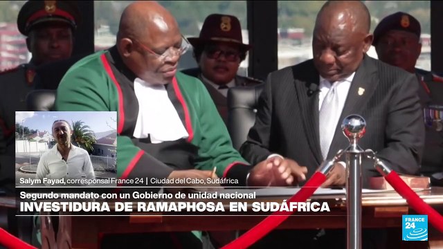 Informe desde Ciudad del Cabo: Ramaphosa toma posesión de su segundo mandato en Sudáfrica