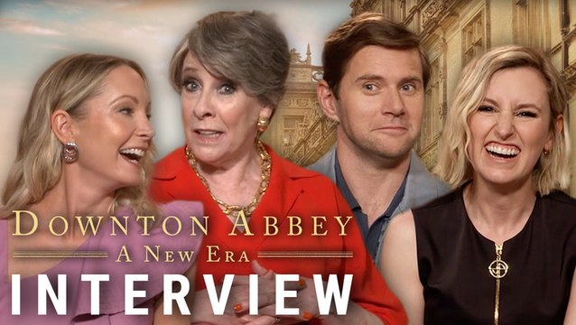 'Downton Abbey: A New Era' Interviews With Allen Leech, Laura Carmichael