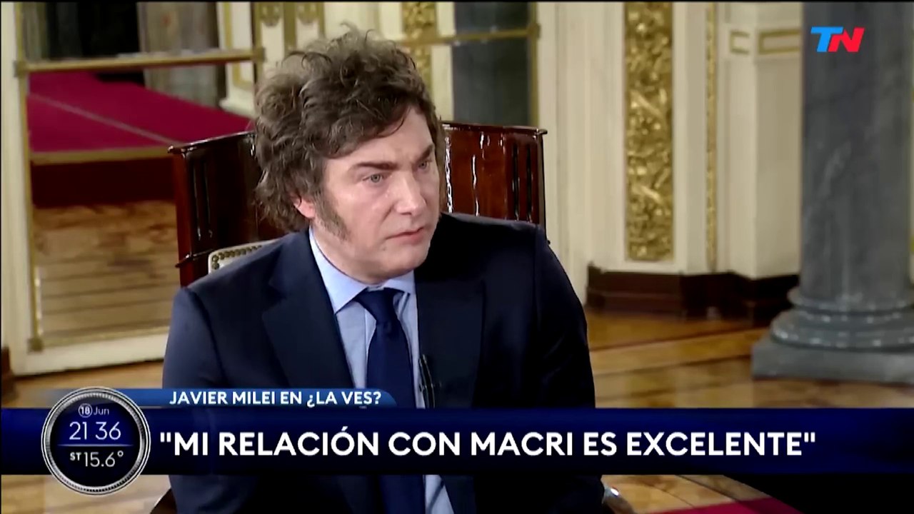 Milei aseguró que tiene una "excelente" relación con Macri: "Sin su experiencia previa, el caso nuestro no hubiera aparecido"