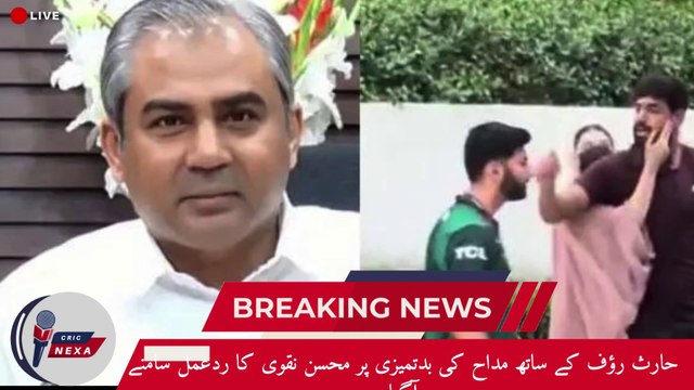 PCB chairman reacts to incident involving Haris Rauf| Viral Video| Cric Revels