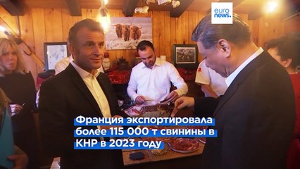 Video herunterladen: Китай расследует импорт свинины из ЕС в ответ на новые европейские пошлины