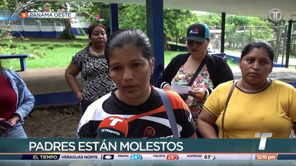 Descargar video: Denuncian malos manejos de fondos de la Asociación de Padres de Familia del IPT de Capira