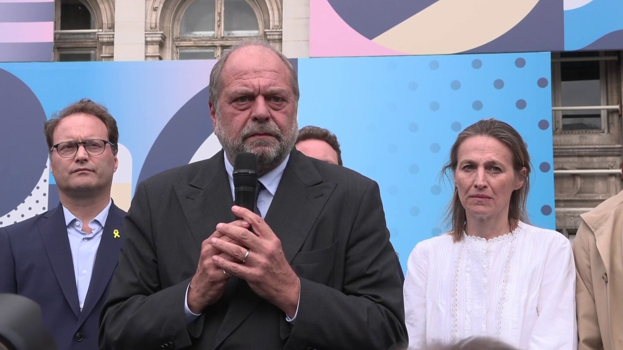 Éric Dupond-Moretti: "L'antisémitisme n'est pas résiduel (...) Après les mots incendiaires, il y a des incendies"