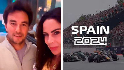 Paola Rojas presume encuentro con Checo Pérez en Madrid, antes de viajar a Barcelona para GP de España