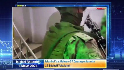 İstanbul'da Mahzen-37 Operasyonlarında 14 Şüpheli Yakalandı