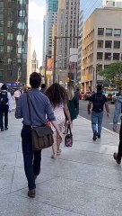 Walk on Bay Street in Toronto, Canada  #shorts