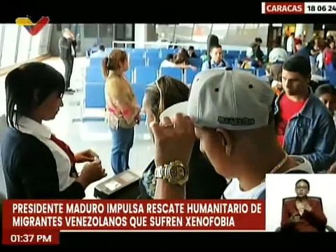 Caraqueños apoyan la creación de la Gran Misión Vuelta a la Patria en apoyo a los migrantes