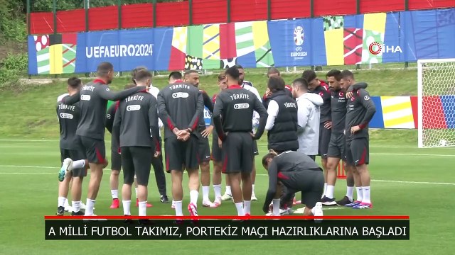 A Milli Futbol Takımımız, Portekiz hazırlıklarına ara vermeden başladı