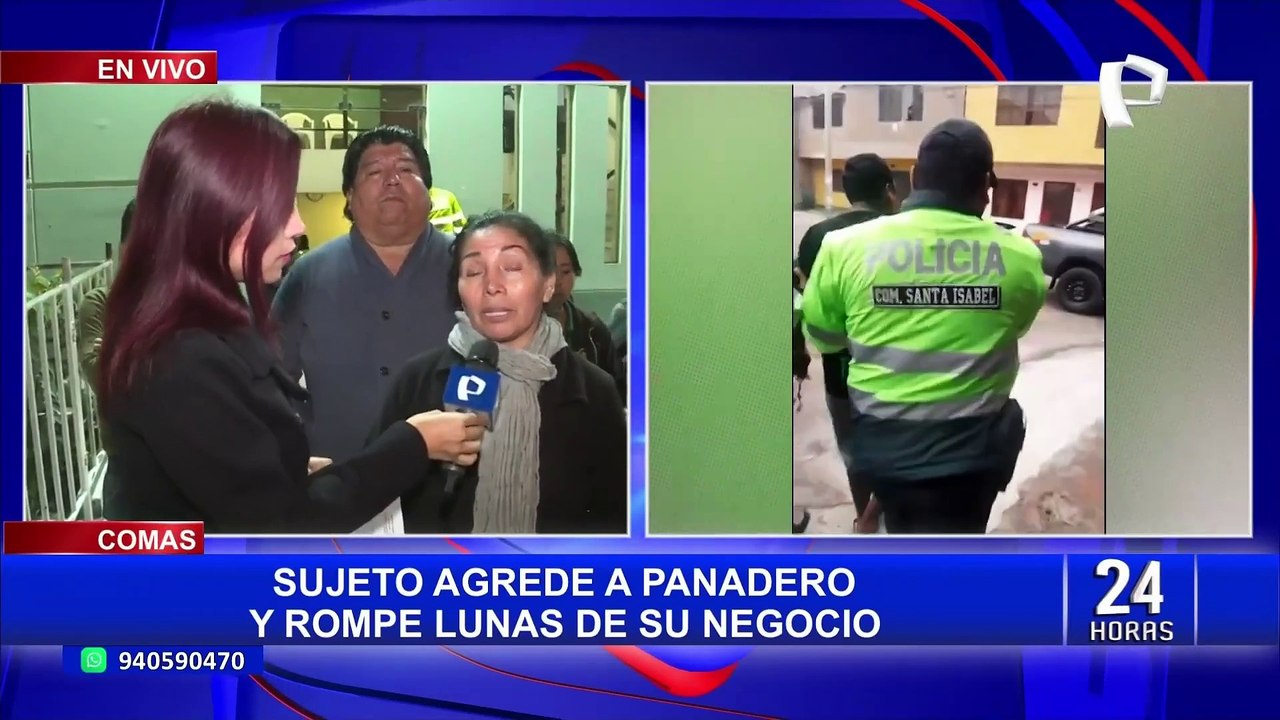 Comas: familia vive atemorizada por constantes ataques y amenazas de sujeto