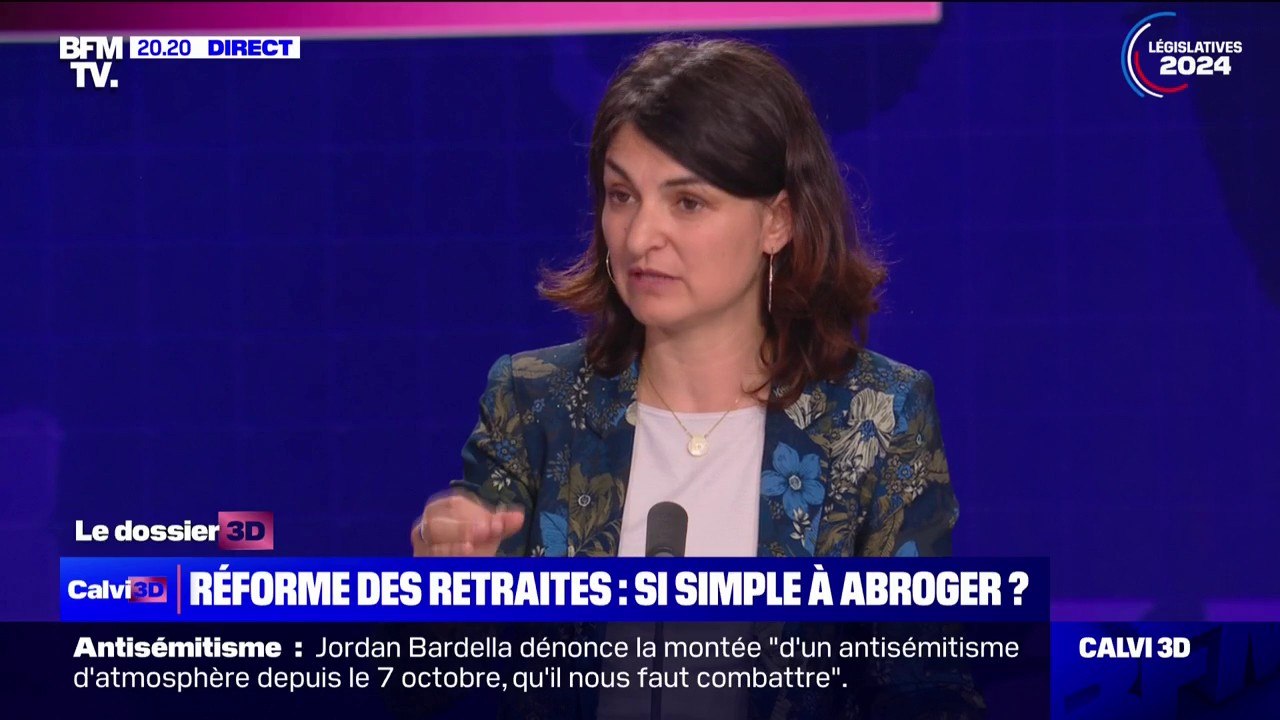 Élections législatives: Aurélie Trouvé, députée sortante LFI, souhaite abroger la réforme des retraites à 64 ans