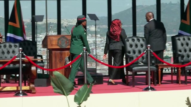 El presidente Ramaphosa, investido para un segundo mandato en Sudáfrica