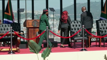 El presidente Ramaphosa, investido para un segundo mandato en Sudáfrica