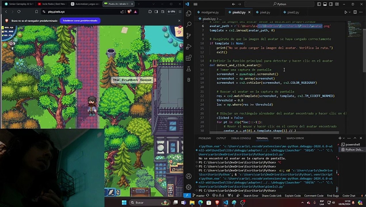 How to scam avatar with Python game Hacks