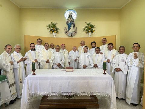 Com missa e muitas homenagens, Padre Gervásio celebra aniversário de 90 anos no Seminário do IJMP